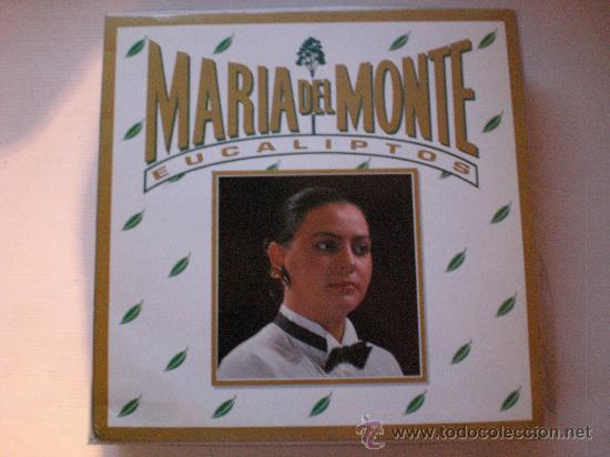 Discos de vinilo: maria del monte, eucaliptos, Maxi-single 1989 nuevo - Foto 1
