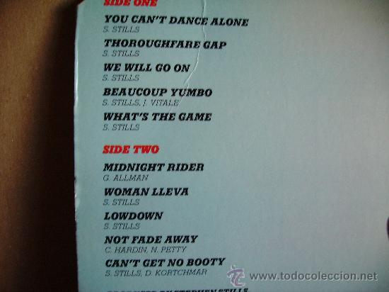 Discos de vinilo: STEPHEN STILLS --- THOROUGHFARE GAP - Foto 2