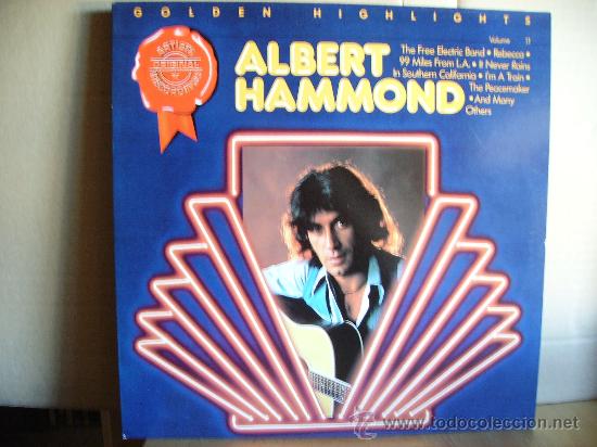 Discos de vinilo: ALBERT HAMMOND ---- GOLDEN HIGHLIGHTS - Foto 1