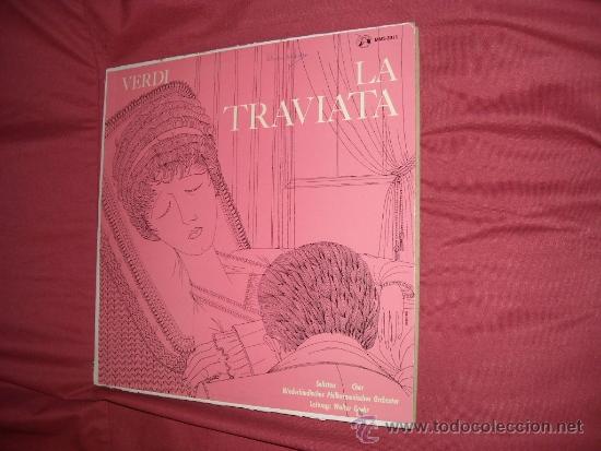 Discos de vinilo: verdi la traviata lpwalter goehr.larsen.hessels.opawsky mms 2011 ver foto adicional