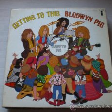 Discos de vinilo: BLODWYN PIG, GETTING TO THIS, LP ISLAND SPAIN, 1970, NUEVO, RARO EN LIQUIDACION