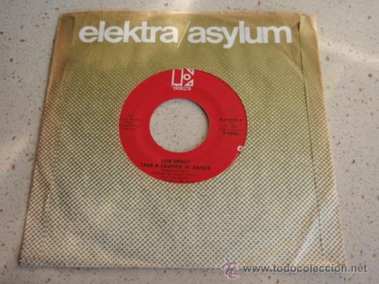 Vinyl-Schallplatten: SIDE EFFECT  ( TAKE A CHANCE 'N' DANCE - I FEEL IT'S REAL )  USA-1980  SINGLE45  ELEKTRA
