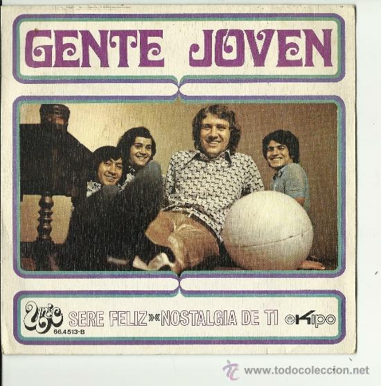 Discos de vinilo: Gente joven.2 canciones.1970 - Foto 1