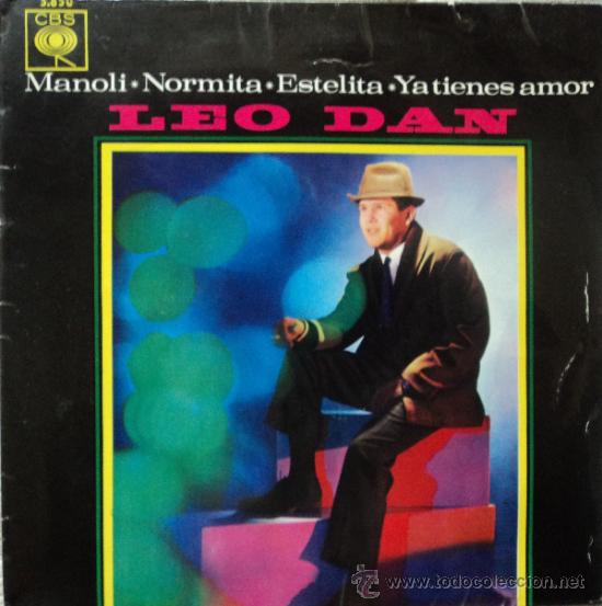 Discos de vinilo: leo dan - manoli - edici&oacute;n de 1964 de espa&ntilde;a - Foto 1