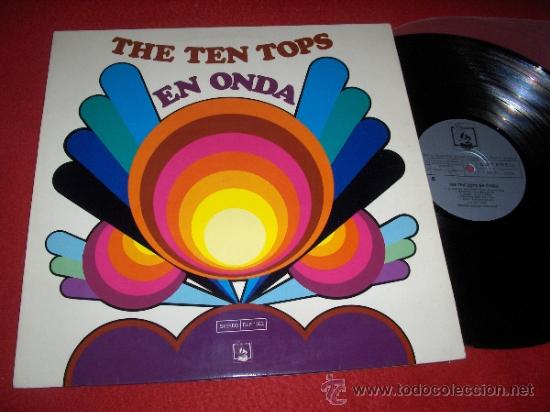 Discos de vinilo: THE TEN TOPS En onda LP 1973 Diresa GROOVY FUNK PYSCH RAY L.FALCON RARO AH CID! margarina