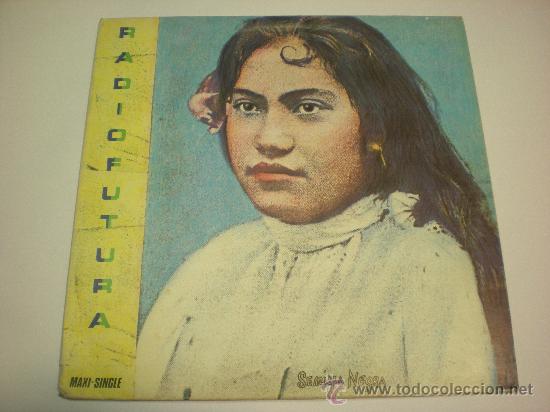 Disques de vinyle: RADIO FUTURA_SEMILLA NEGRA_MAXI-SINGLE 12&rdquo; EDICION ESPA&Ntilde;OLA_1984