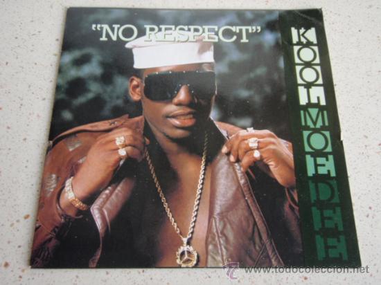 Discos de vinilo: KOOL MOE DEE ( NO RESPECT 2 VERSIONES ) ENGLAND-1988 SINGLE45 JIVE - Foto 1