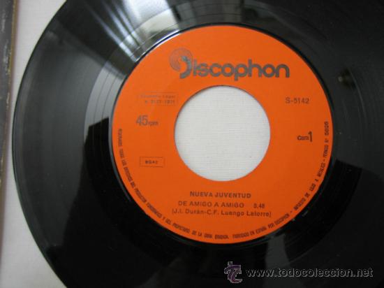 Discos de vinilo: Singels Nueva Juventud 1971 - Foto 3