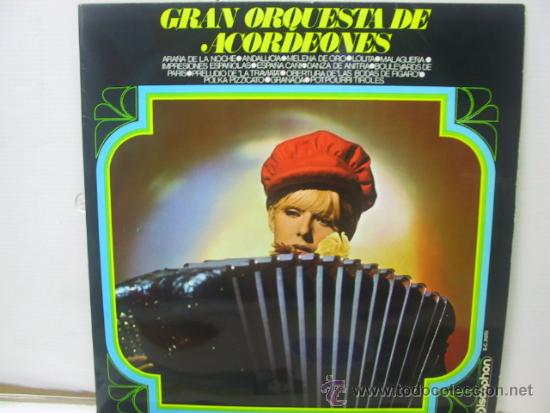 Discos de vinilo: GRAN ORQUESTA DE ACORDEONES - DISCOPHON 1965 - Foto 1