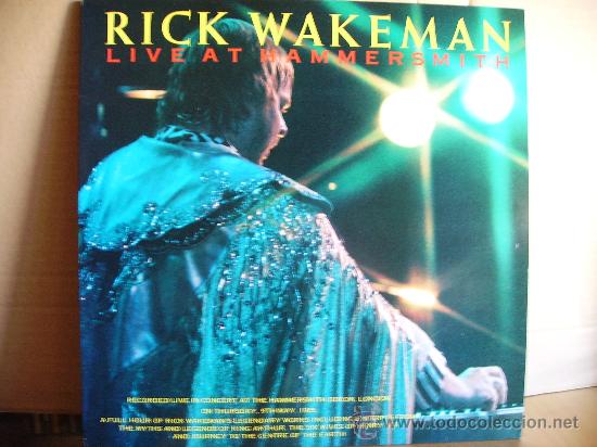 Discos de vinilo: RICK WAKEMAN ---- LIVE AT HAMMERSMITH - Foto 1
