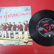 Disques de vinyle: SINGLE RUDY VENTURA Y SU CONJUNTO, SANREMO 1962. Lote 32304170