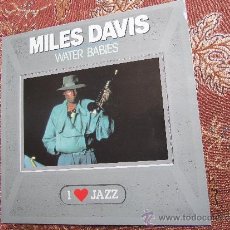 Discos de vinilo: LP DE VINILO DE MILES DAVIS- TITULO WATER BABIES- LP NUEVO¡¡A ESTRENAR¡¡REGALO SINGLE -TITULO GRITAR. Lote 32307257