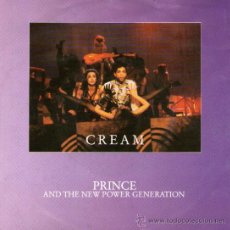 Discos de vinilo: PRINCE - SINGLE VINILO 7’’ - CREAM + HORNY PONY - EDITADO EN ALEMANIA - AÑO 1991