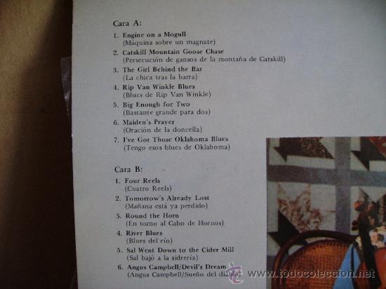 Discos de vinilo: JAY UNGAR AND LYN HARDY ---- CATSKILL MOUNTAIN GOOSE CHASE - Foto 2