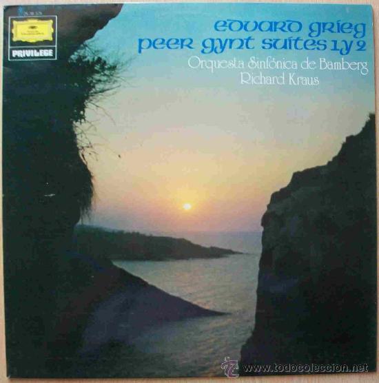 Discos de vinilo: Discos (Grieg) Peer Gynt - Foto 1
