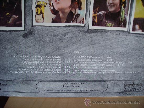 Discos de vinilo: SERGIO GODINHO /PANO-CRU ---- SAME - Foto 2