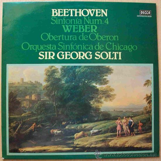 Discos de vinilo: Discos (Beethoven) Sinfonia N&ordm; 4 - Foto 1