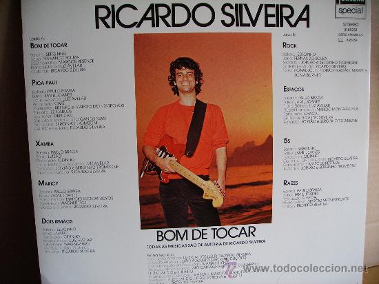 Discos de vinilo: RICARDO SILVEIRA ---- BOM DE TOCAR - Foto 2