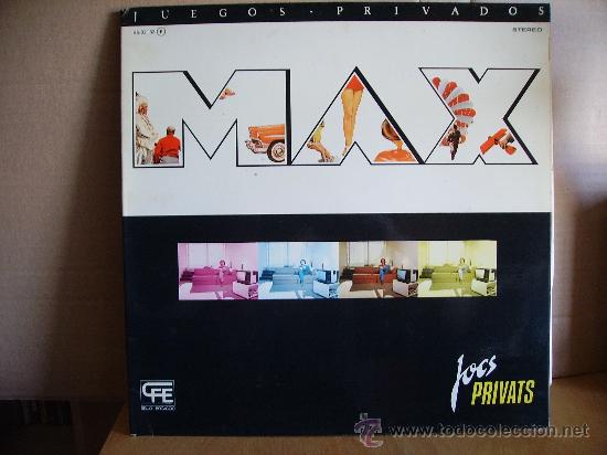 Discos de vinilo: MAX SU&Ntilde;E --- JUEGOS PRIVADOS - - Foto 1