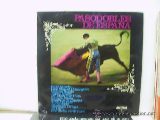 BANDA DE LA INFANTERIA DE MARINA / BANDA LOS PICADORES - PASODOBLES DE ESPAÑA - ANTENA 1968 (Música - Discos - LP Vinilo - Flamenco, Canción española y Cuplé)