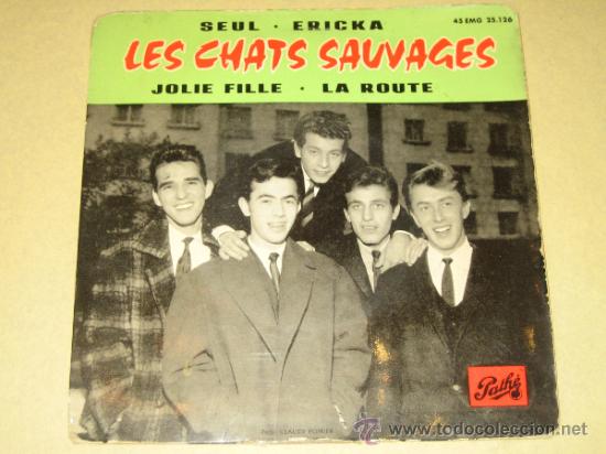 Discos de vinilo: LES CHATS SAUVAGES - ED. ESPA&Ntilde;OLA - Foto 1