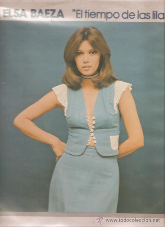 Discos de vinilo: LP ELSA BAEZA - EL TIEMPO DE LAS LILAS - Foto 1