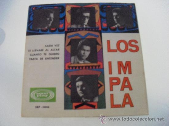 Discos de vinilo: LOS IMPALA - CADA VEZ + 3 EP 1966 - Foto 1