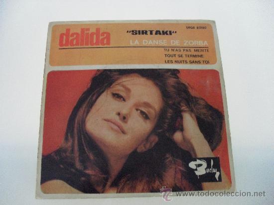 Discos de vinilo: DALIDA - SIRTAKI - LA DANSE DE ZORBA 1965 - Foto 1