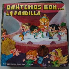 Discos de vinilo: LA PANDILLA, CANTEMOS, SINGLE MOVIE 1971, SEMINUEVO EN LIQUIDACION. Lote 32362113