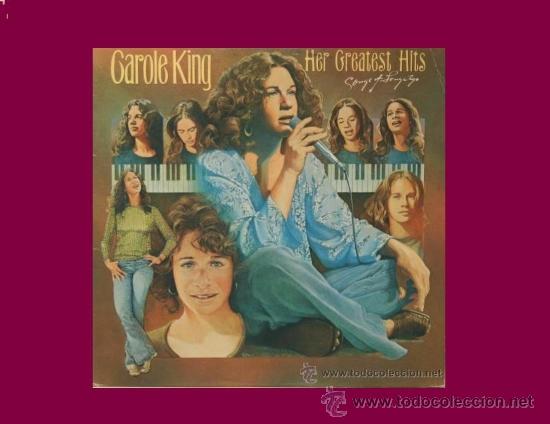 Discos de vinilo: CAROLE KING LP HER GREATEST HITS 1978 SPA EPIC-ODE - Foto 1