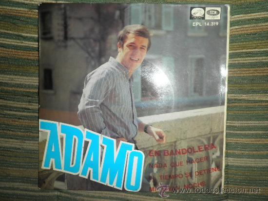 Discos de vinilo: ADAMO E.P. - ORIGINAL ESPA&Ntilde;A - LA VOZ DE SU AMO - 1967 - Foto 1