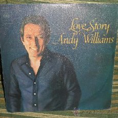 Discos de vinilo: ANDY WILLIAMS - LOVE STORY - ESPAÑOL - CBS 1971 -