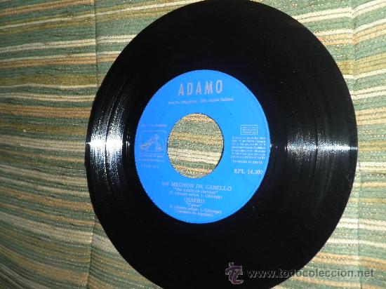 Discos de vinilo: ADAMO E.P. - ORIGINAL ESPA&Ntilde;A - LA VOZ DE SU AMO - 1966 - Foto 3