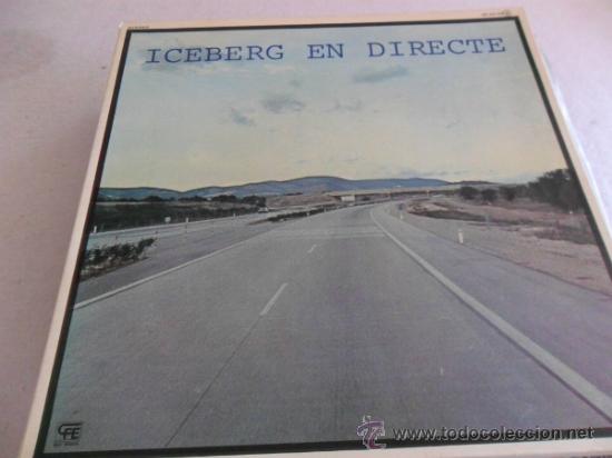 Discos de vinilo: ICEBERG - EN DIRECTE 1979 - Foto 1