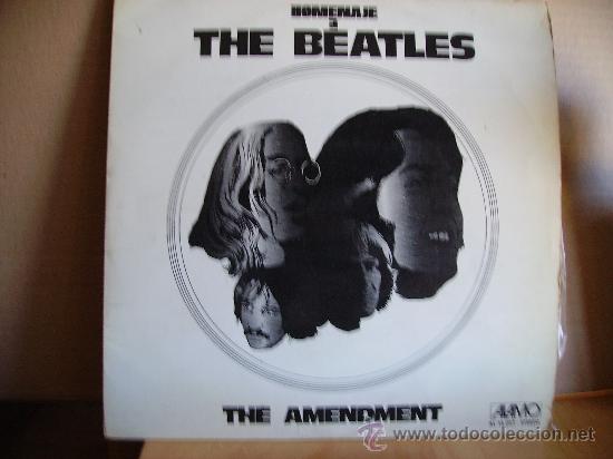 Discos de vinilo: THE AMENDMENT --- HOMENAJE A LOS BEATLES - Foto 1