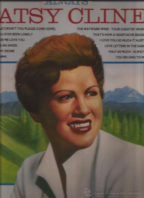 Discos de vinilo: LP-PATSY CLINE-ALWAYS-PICKWICK 3219-1987--COUNTRY - Foto 1