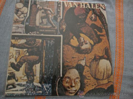 Discos de vinilo: VAN HALEN &rdquo;FAIR WARNING&rdquo; ED ALEM 1981.