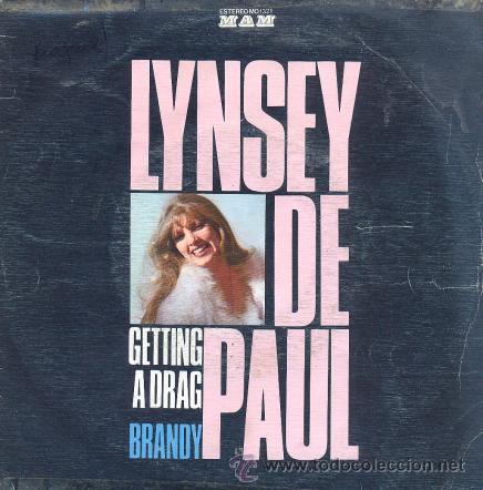 Discos de vinilo: LYNSEY DE PAUL - GETTING A DRAG - SINGLE ESPA&Ntilde;OL RARO DE VINILO - Foto 1