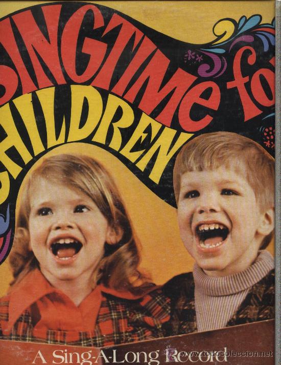 Discos de vinilo: Singtime For Children - Contiene libreto con las partituras - Foto 1