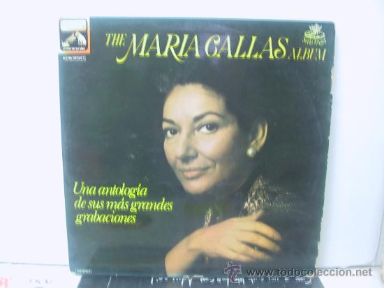 Vinyl records: THE MARIA CALLAS ALBUM - DOBLE LP - PORTADA ABIERTA - EMI 1978