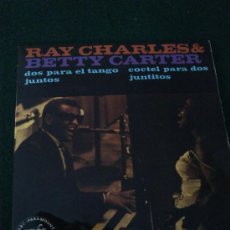 Discos de vinilo: RAY CHARLES & BETTY CARTER, ABC- PARAMOUNT HP 97-63.. Lote 32393022