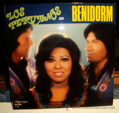 Discos de vinilo: LP - LOS PERUANOS - EN BENIDORM - Olympo - 1975 - Foto 1
