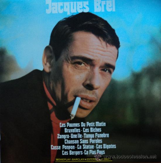 Discos de vinilo: jacques brel - les bergers - edici&oacute;n de 1971 de espa&ntilde;a - Foto 1