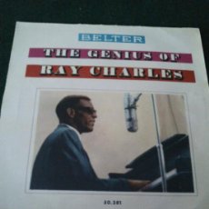 Discos de vinilo: SINGLE THE GENIUS OF RAY CHARLES , BELTER 50.381