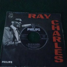 Discos de vinilo: SINGLE RAY CHARLES, PHILIPS. Lote 32408292