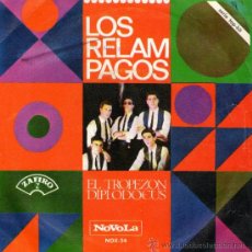 Discos de vinilo: LOS RELAMPAGOS - SINGLE VINILO 7’’ - EDITADO EN ESPAÑA - EL TROPEZÓN + 1 - ZAFIRO 1966
