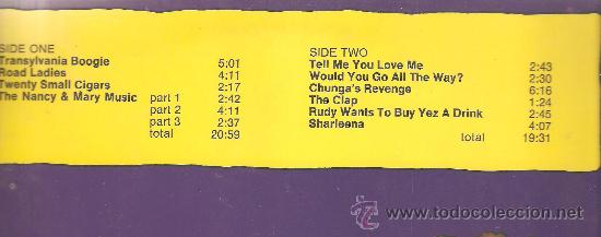 Discos de vinilo: LP FRANK ZAPPA : CHUNGA&acute;S REVENGE - Foto 2