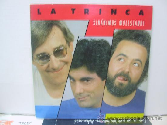 Discos de vinilo: LA TRINCA - SINANIMUS MOLESTANDI - PROMO - ARIOLA 1985 - Foto 1
