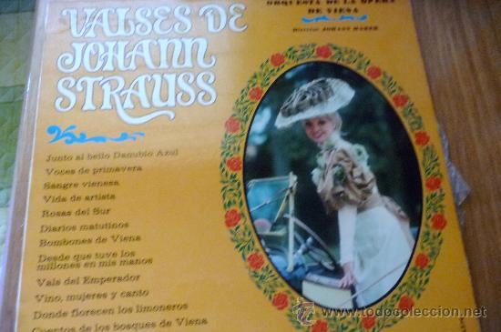 Discos de vinilo: VALSES DE JOHANN STRAUSS - Foto 1
