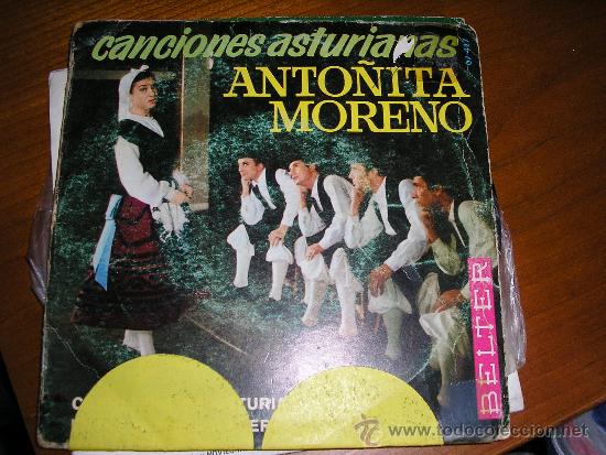 EP ANTOÑITA MORENO CARRETERA DE ASTURIAS (Música - Discos de Vinilo - EPs - Country y Folk)